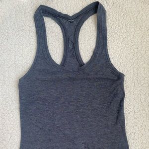 Lululemon Grey Cotton Racerback Size 4
